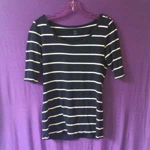 Blue White Lines Shirt